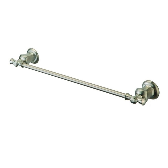 Stainless Steel PEGASUS BOLD TOWEL BAR 18” Silver Classic Towel Holder Rack - Picture 2 of 4